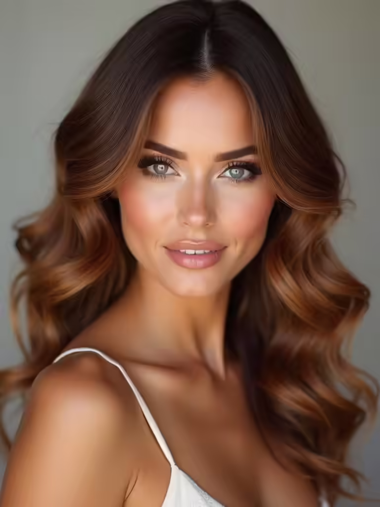 soft romantic wave styling