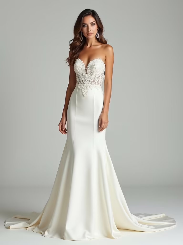 stunning white wedding dresses