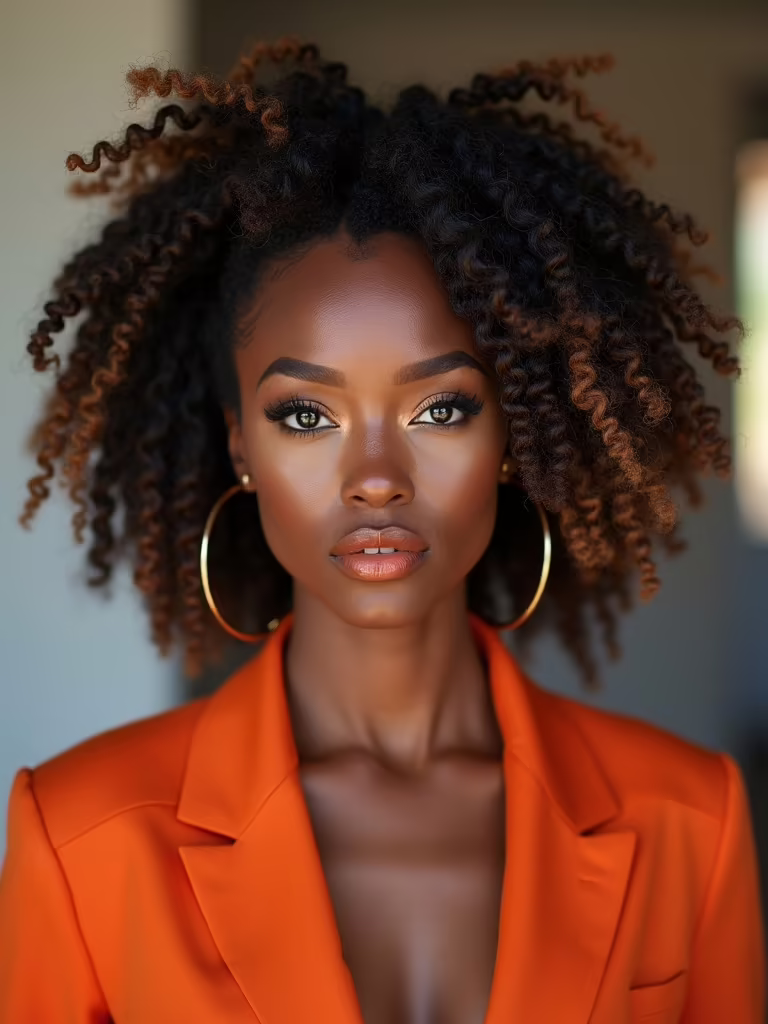 stylish afro textured bridal hairstyles