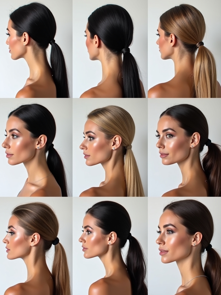 stylish ponytail bridesmaid hairstyles