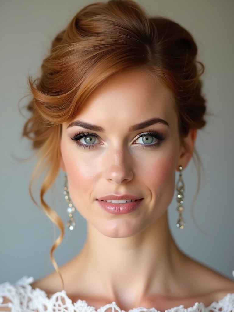 stylish short hair updos
