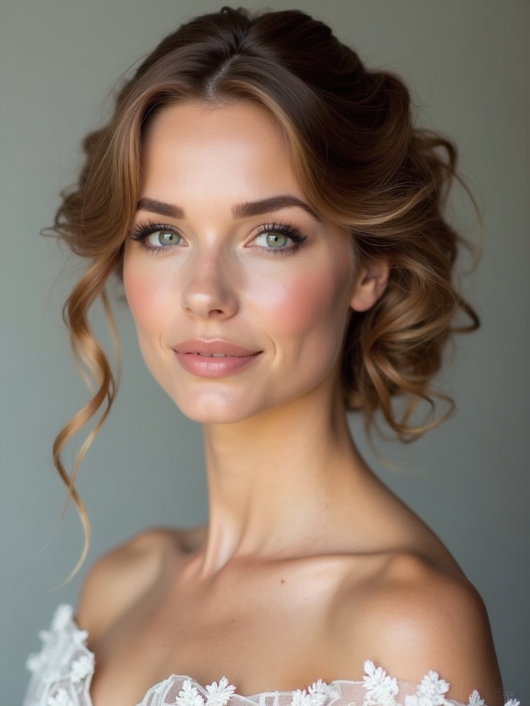 subtle modern bridal accents