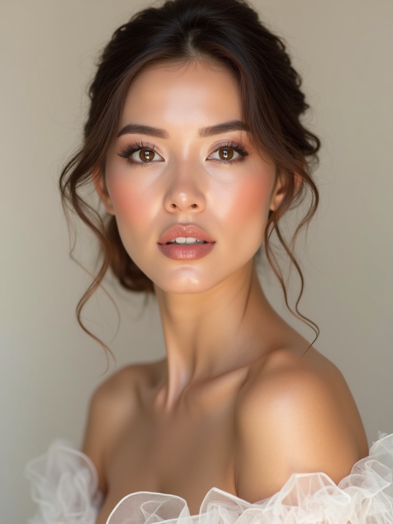 subtle shimmer for definition