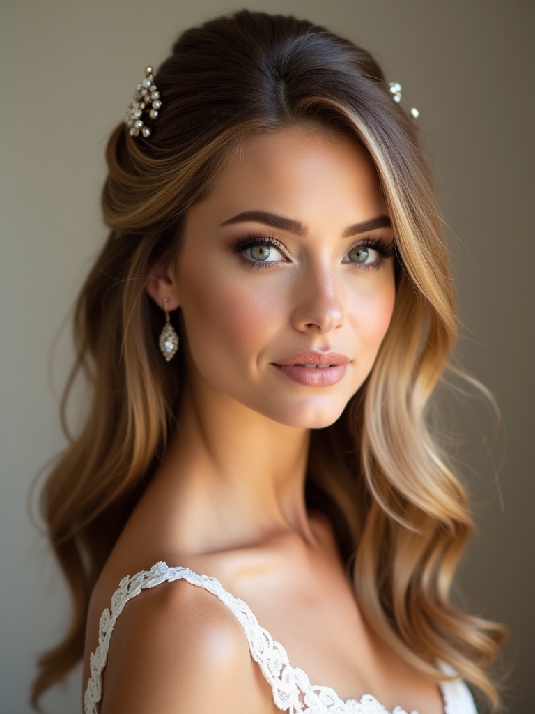 subtle sparkle with accents
