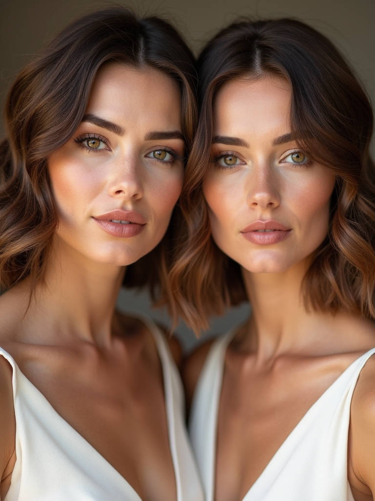 textured bobs with soft waves
