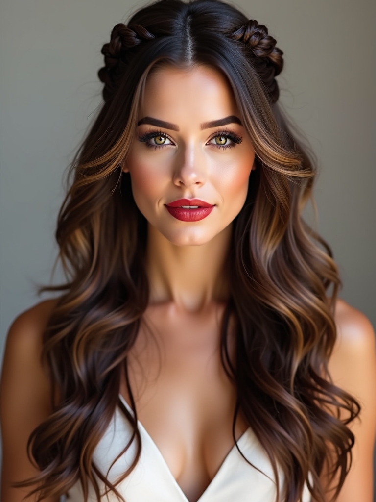 textured braids enhance elegance