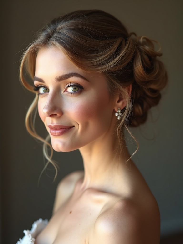 textured classic french twist