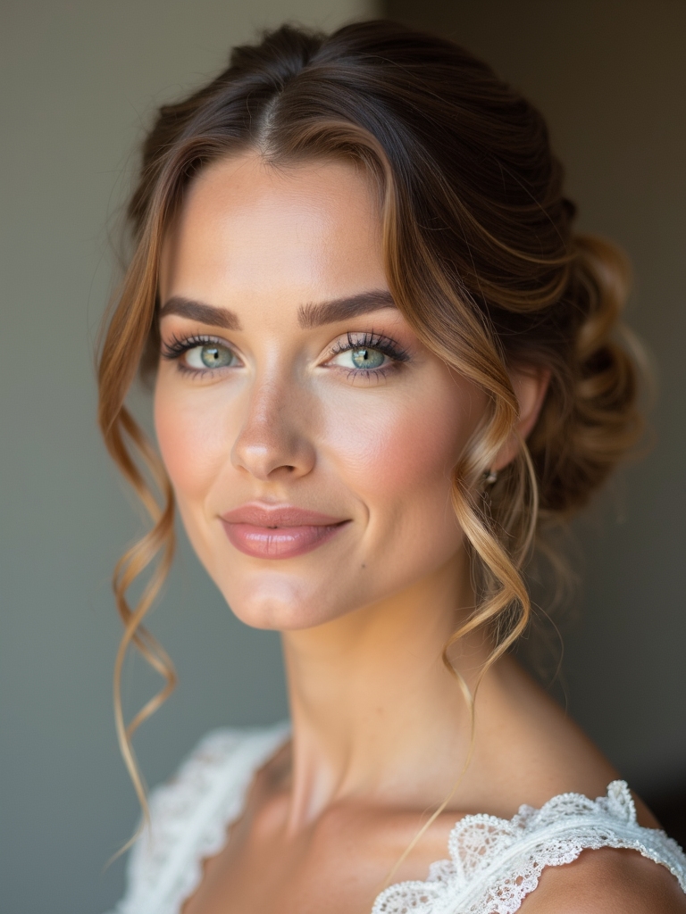 timeless bridal hair elegance