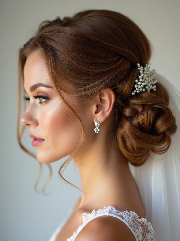 timeless bridal hairstyle selection