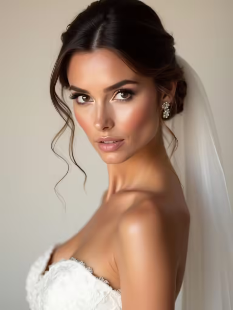 timeless bridal makeup glow