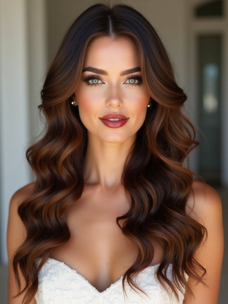 timeless bridal soft waves