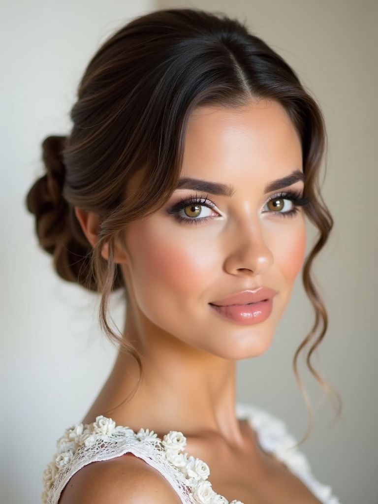 timeless elegant bridal updos
