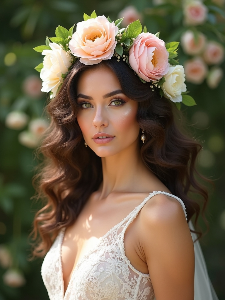timeless floral romance vibes