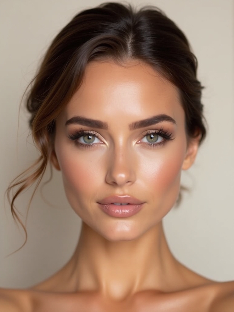 timeless neutral makeup elegance
