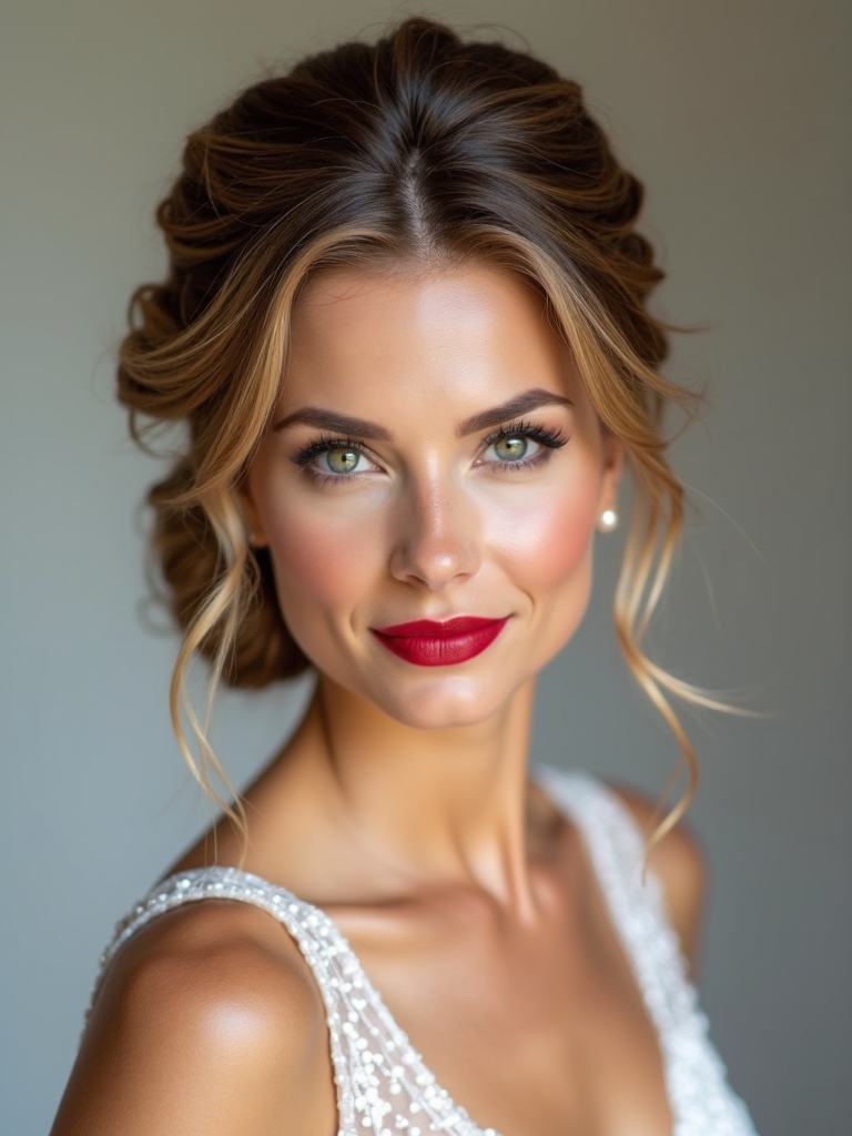 timeless secure romantic updos