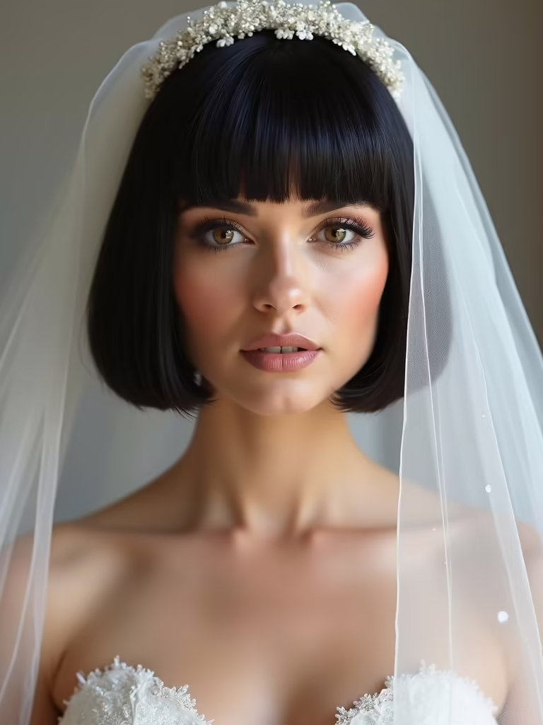 timeless short hair elegance