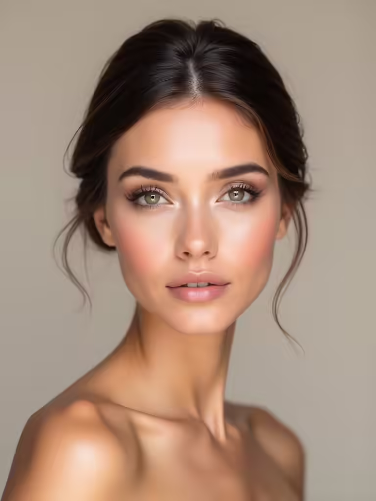 timeless wedding soft makeup