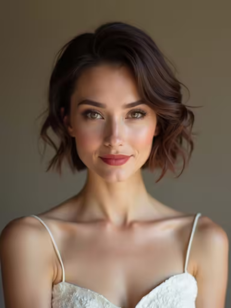 twist front tuxedo bow flair