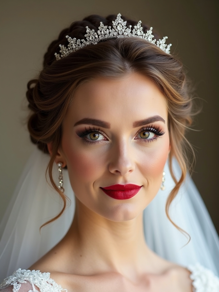veil and updo harmony