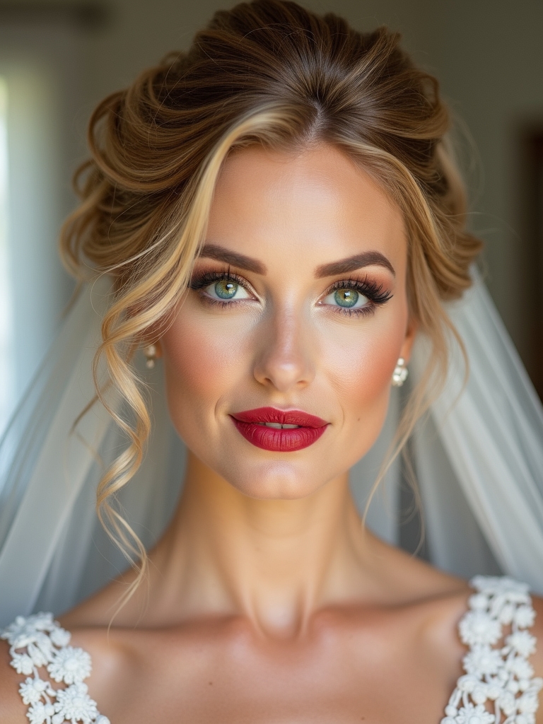 veil friendly textured updos
