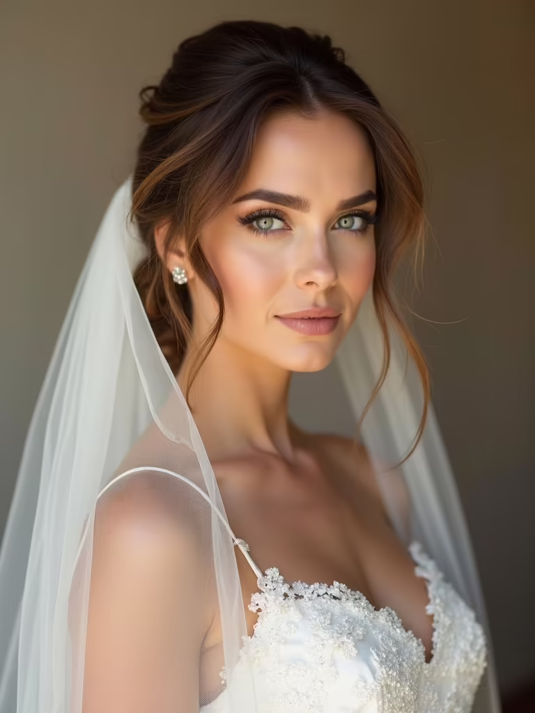 veil lengths influence updos