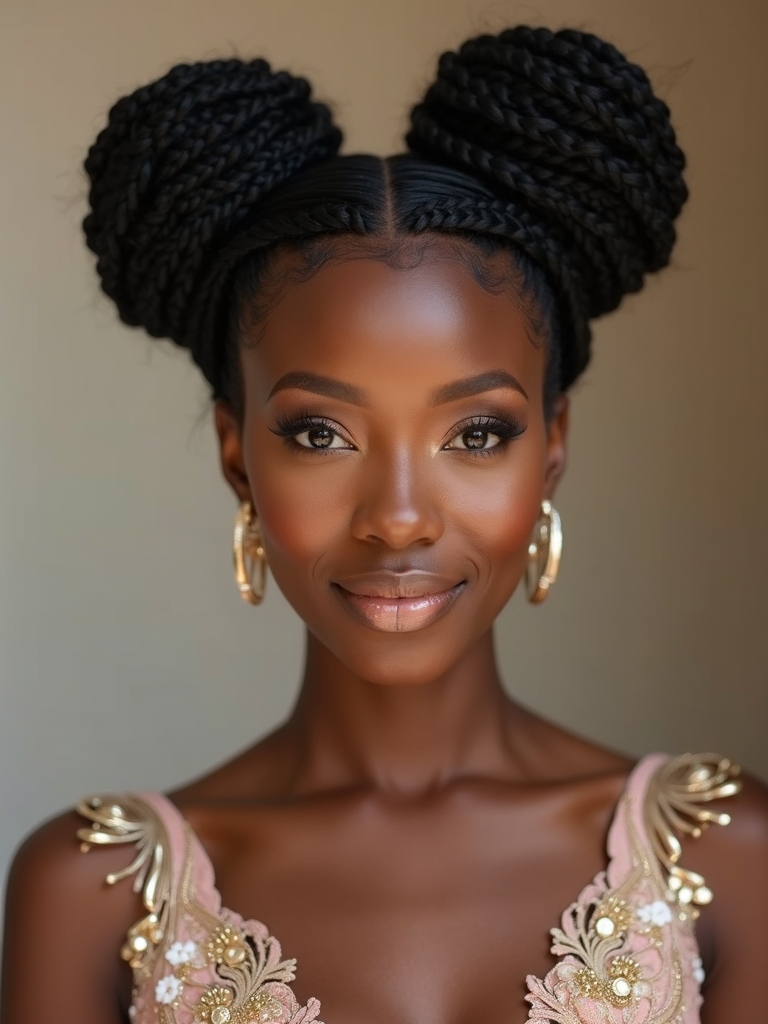 versatile braided bun styles