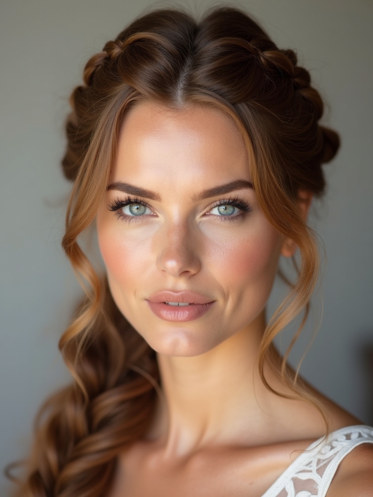 versatile braided wedding styles