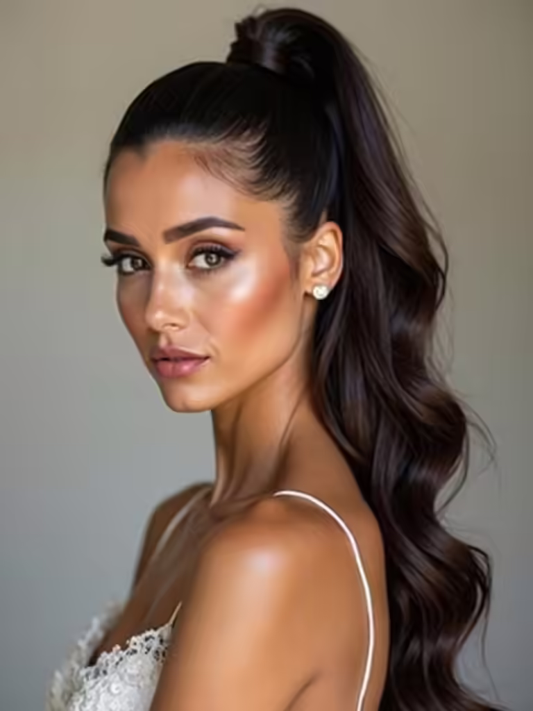 versatile chic ponytail option