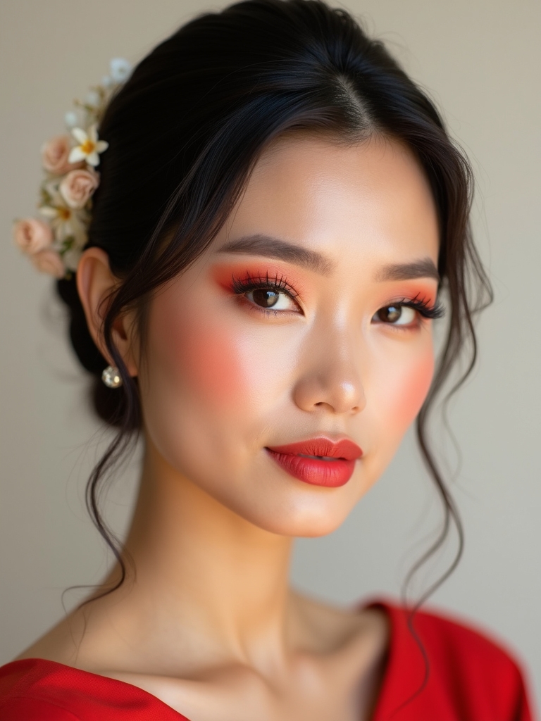 vibrant thai bridal colors