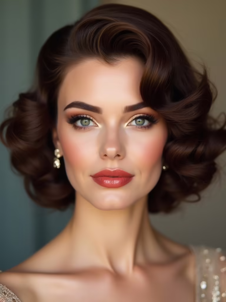 vintage beauty with elegance