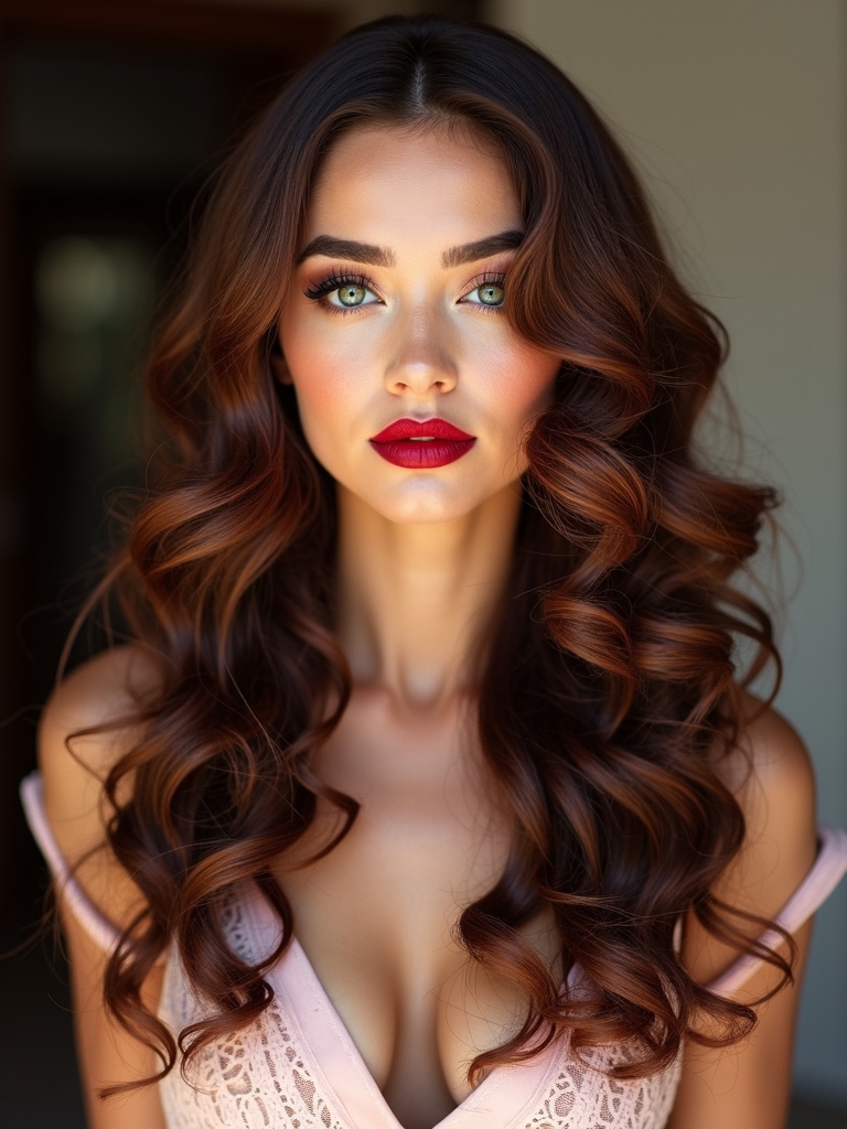vintage curls and elegance