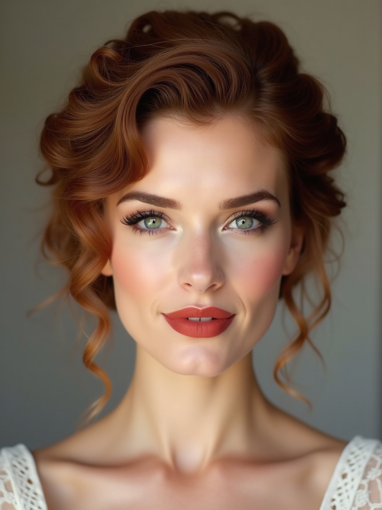 vintage curls and shine