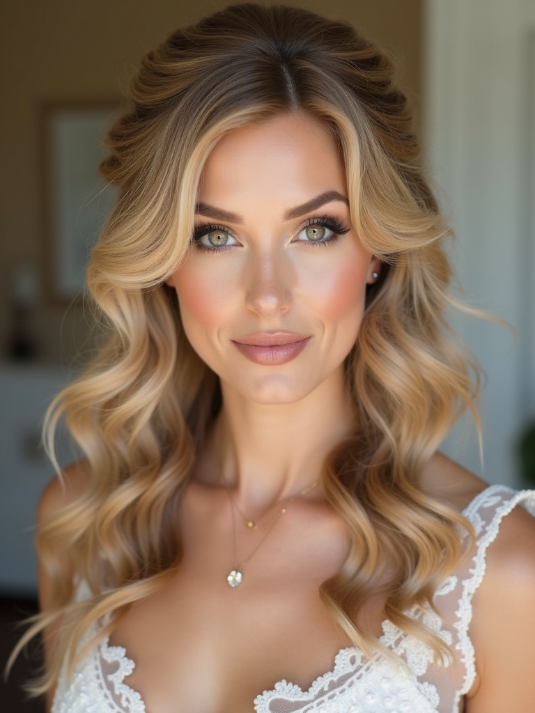 vintage curls and waves