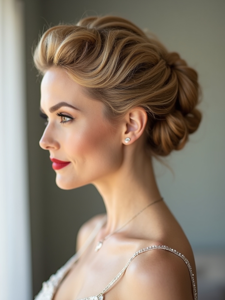 vintage elegance with sophistication