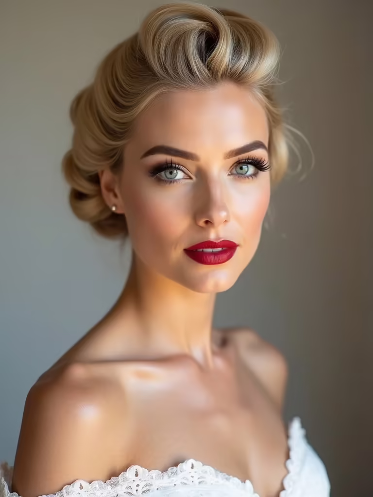 vintage glamour hair twists