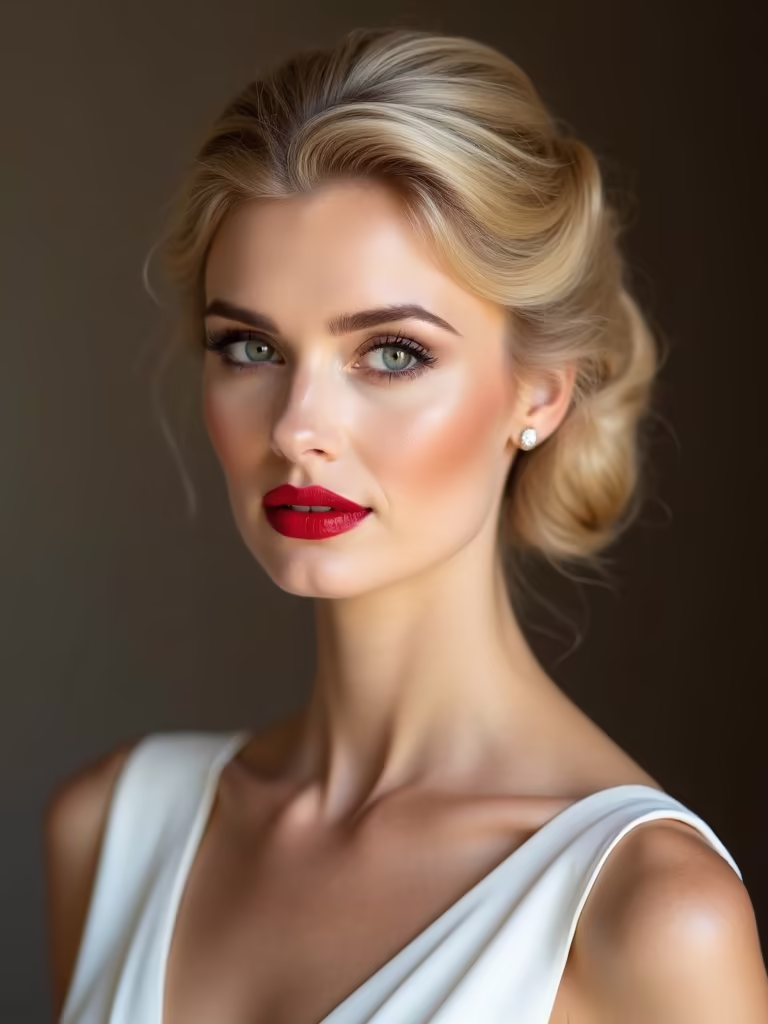vintage glamour hairstyle tutorial