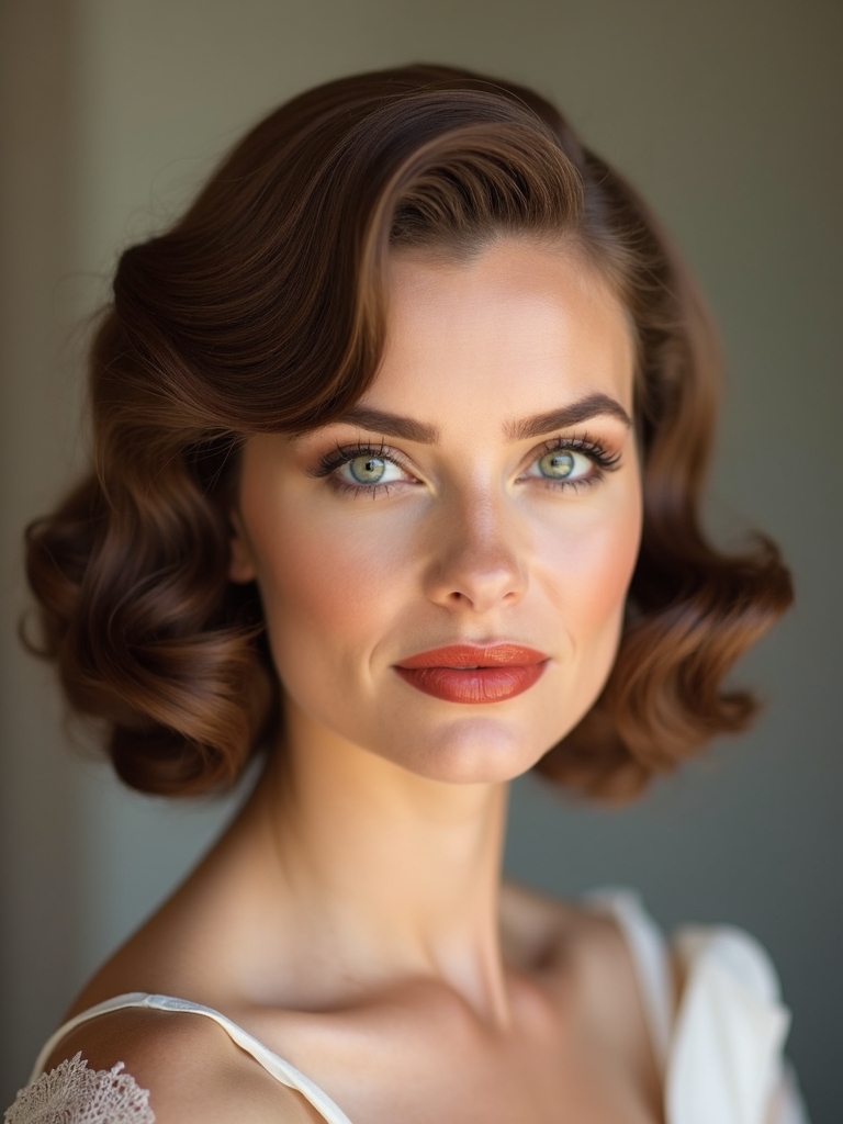 vintage glamour wave tutorial