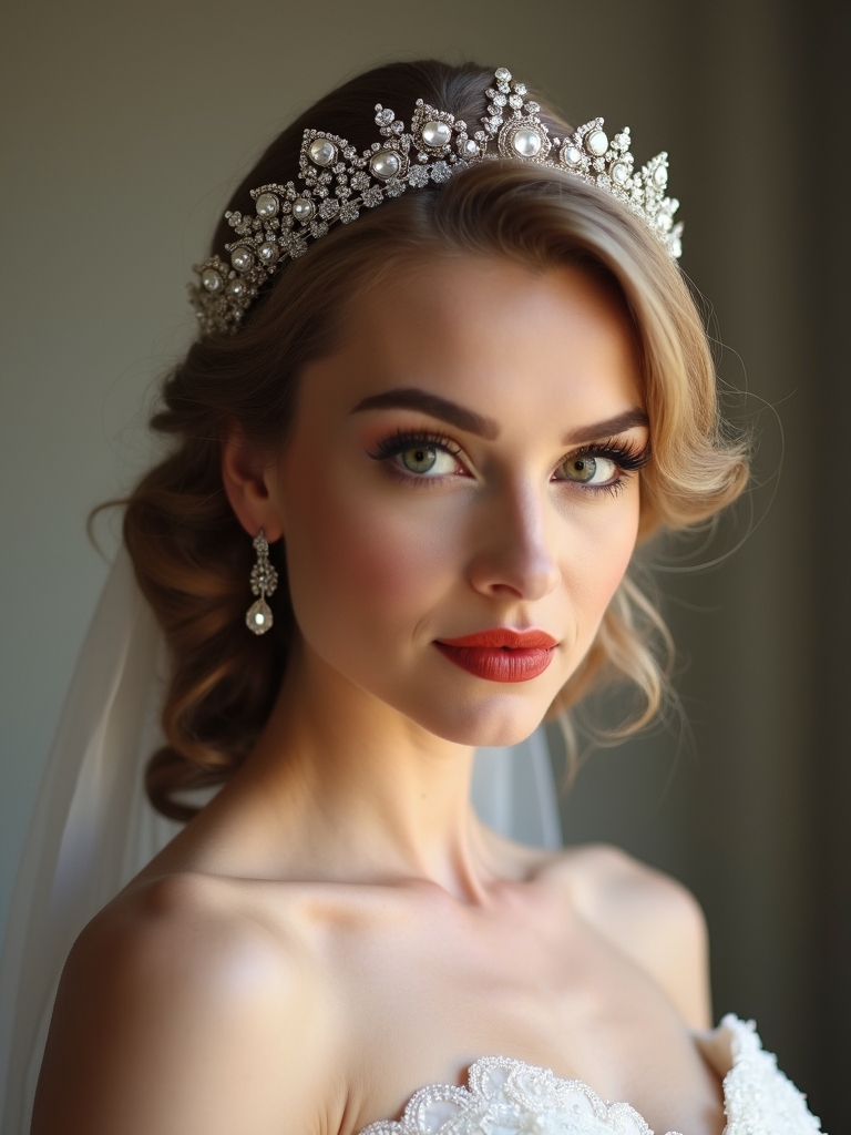 vintage modern bridal accessories