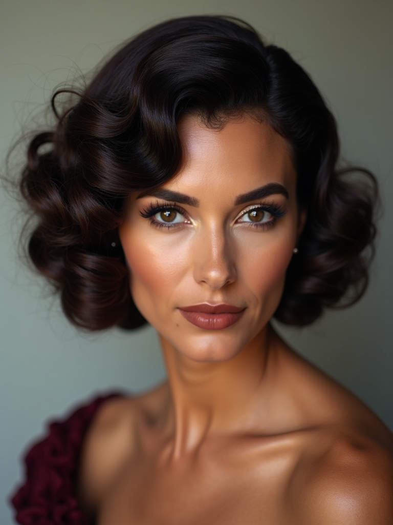 vintage waves for elegance