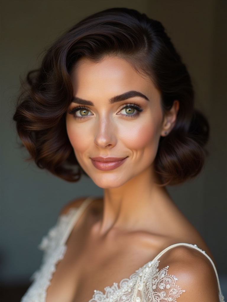 vintage waves modern elegance