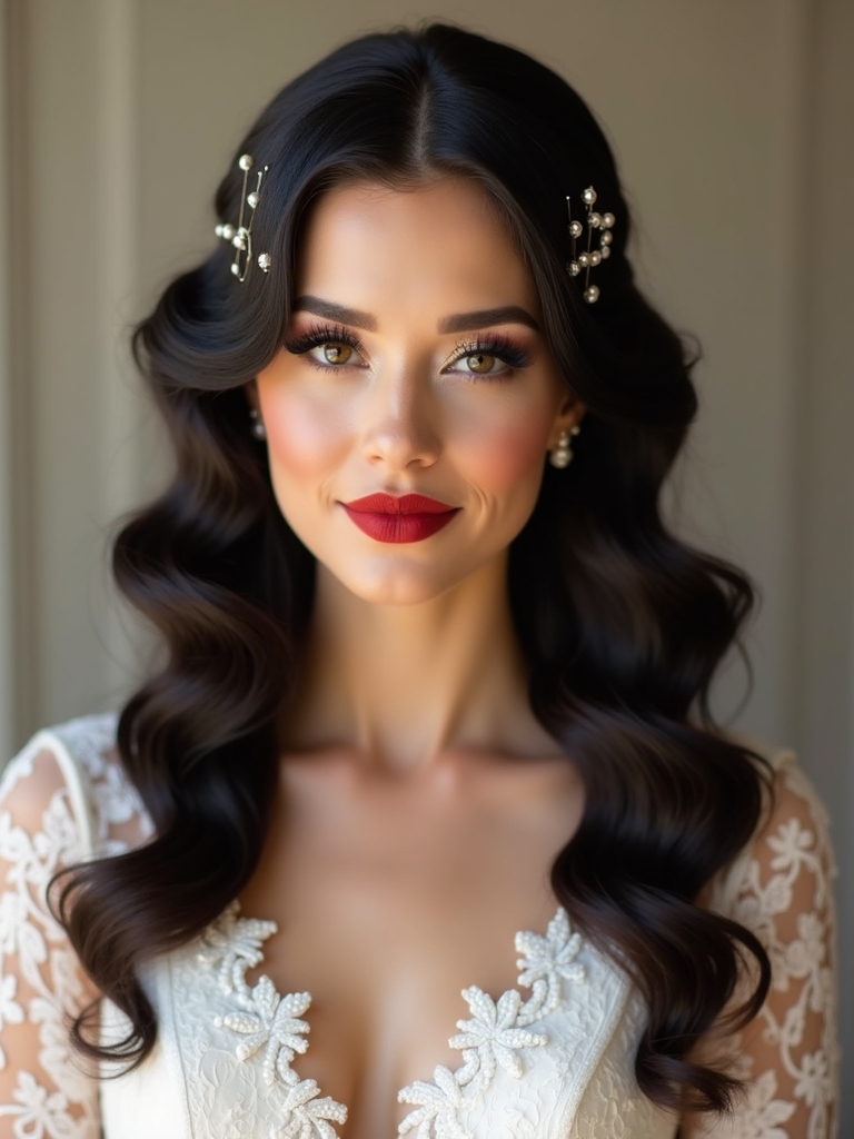 vintage waves with modern elegance