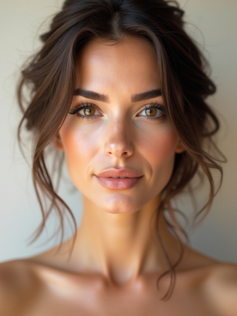 warm bronze eye transition