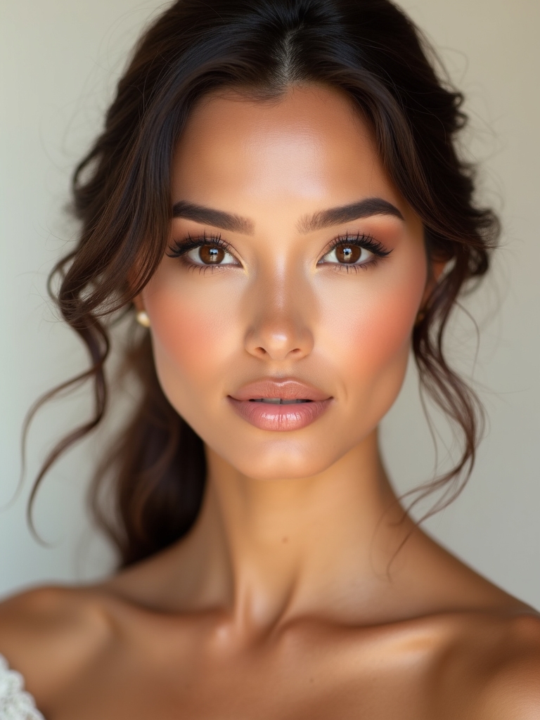 warm copper eye makeup