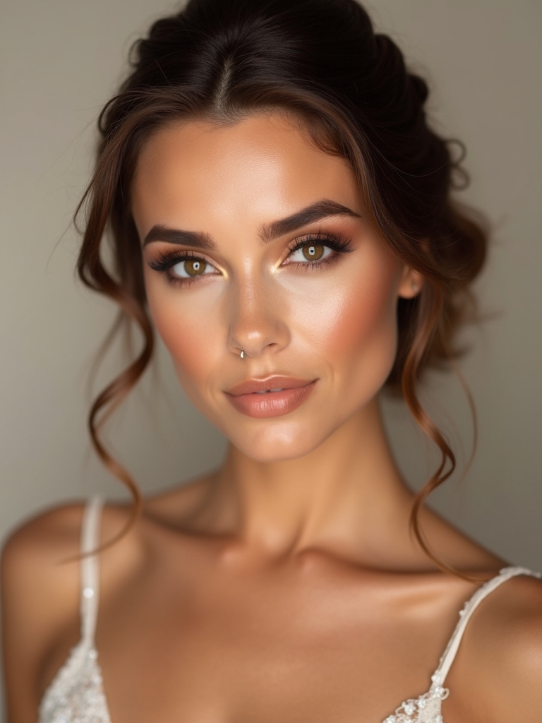 warm smoky eye makeup