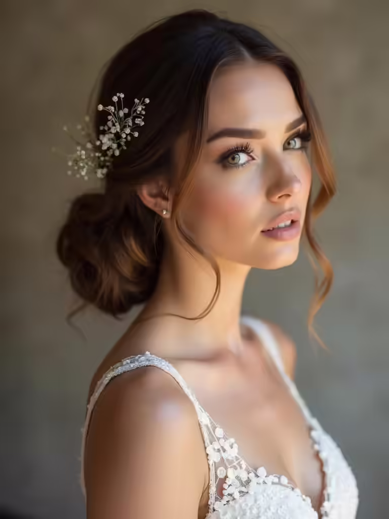 wedding vibe and hair