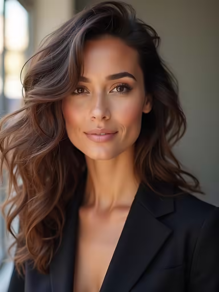 windswept hairstyles for engagement