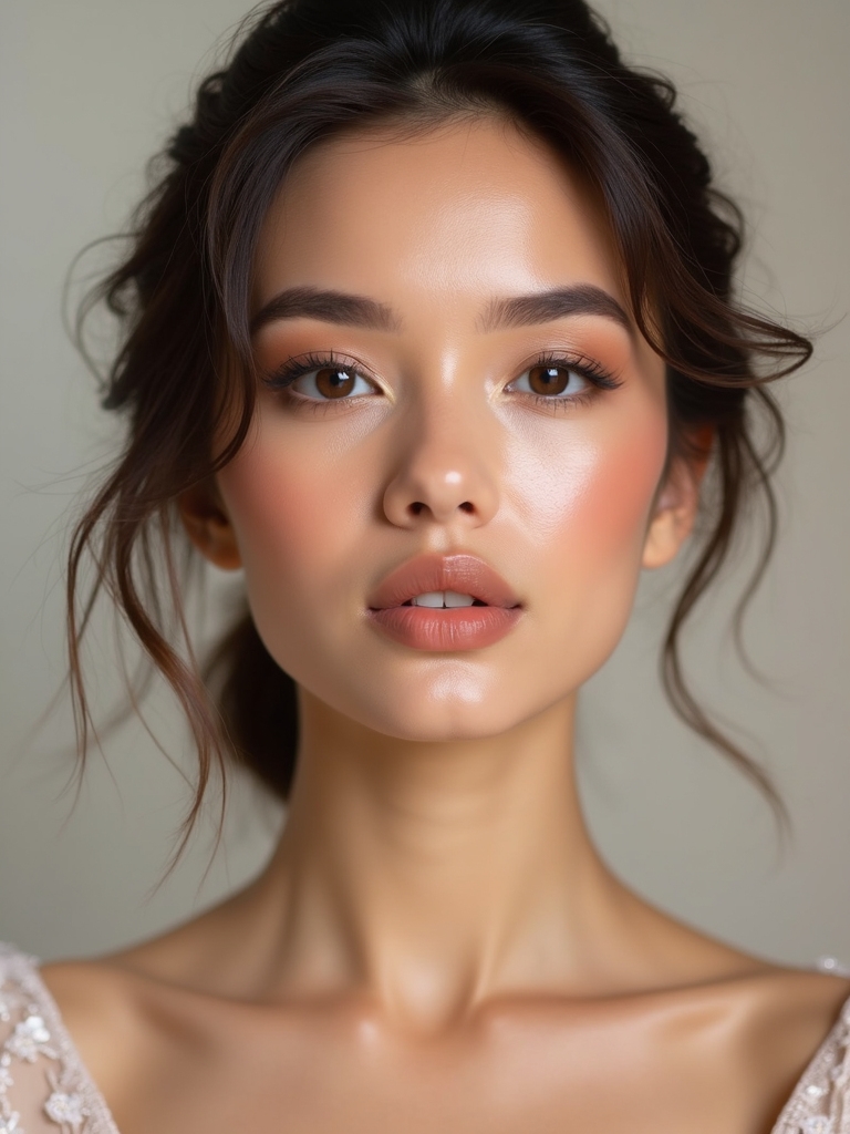 winter bridesmaid makeup inspiration