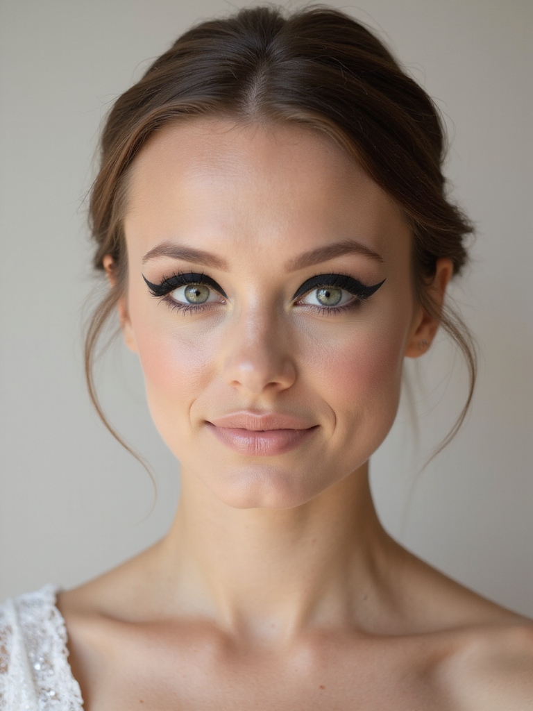 artistic bridal eyeliner designs