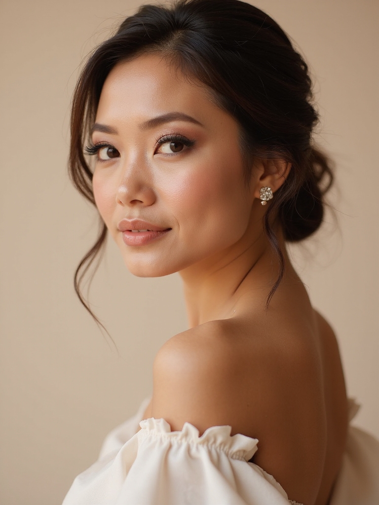 authentic bridal makeup choices