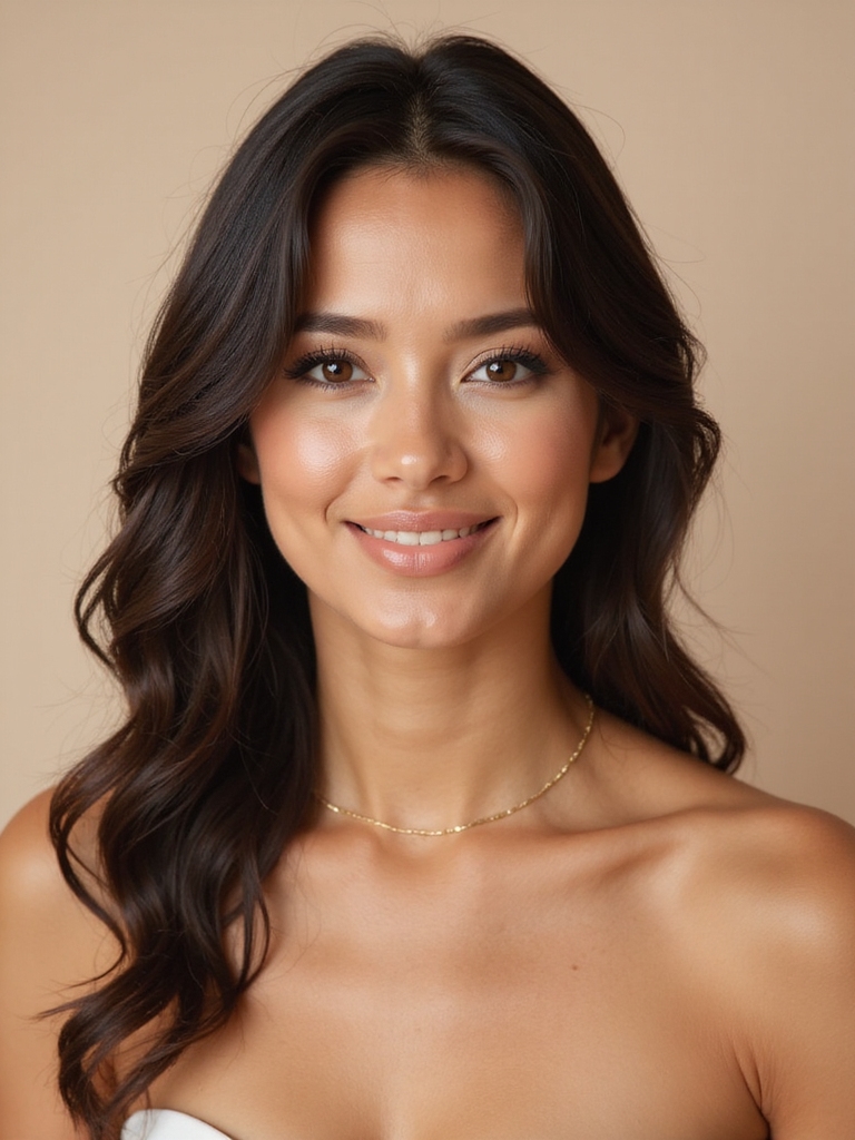 authentic engagement makeup style